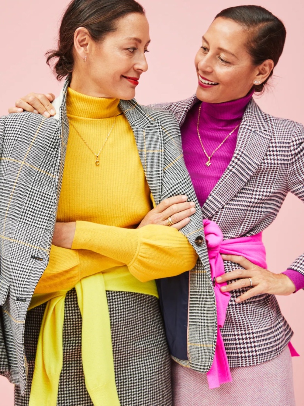 J. Crew Parke Blazer in Glen Plaid Wool Blend - Black, White, and Yellow - 10 - Picture 3 of 16